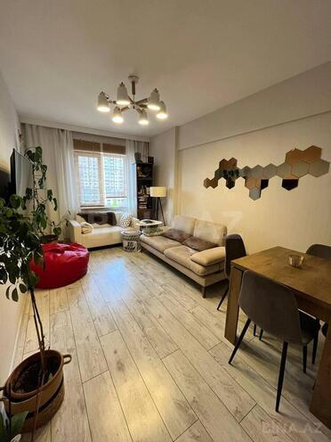 İcarəyə verilir 2 otaqlı yeni tikili 50 m², İnşaatçılar m., photo 1 from 8