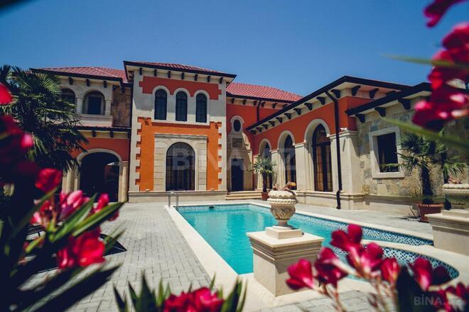 İcarəyə verilir 5 otaqlı həyət evi/bağ evi 400 m², Mərdəkan q., photo 1 from 12