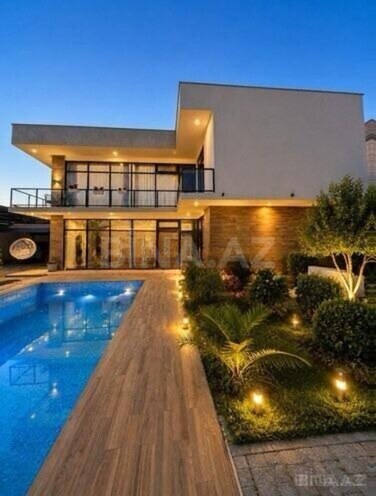 İcarəyə verilir 4 otaqlı həyət evi/bağ evi 200 m², Mərdəkan q., photo 1 from 16