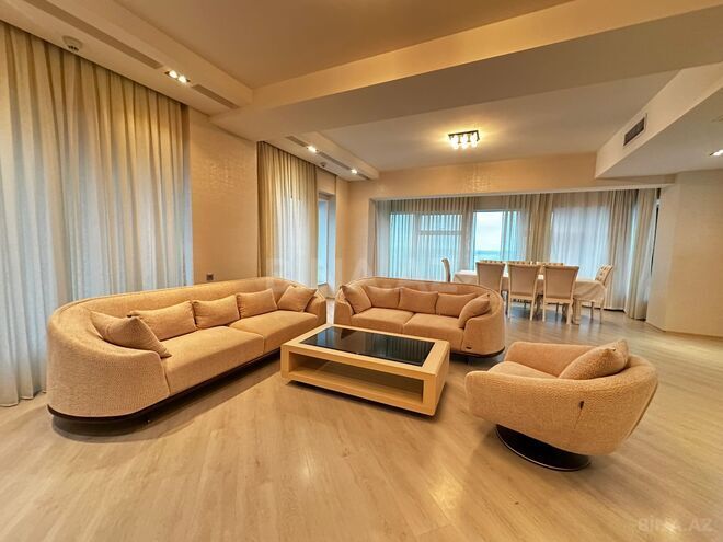 İcarəyə verilir 3 otaqlı yeni tikili 200 m², Sahil m., photo 4 from 26