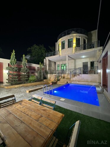 İcarəyə verilir 7 otaqlı həyət evi/bağ evi 520 m², Badamdar q., photo 1 from 28
