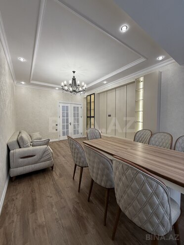 İcarəyə verilir 3 otaqlı yeni tikili 120 m², Qara Qarayev m., photo 3 from 16