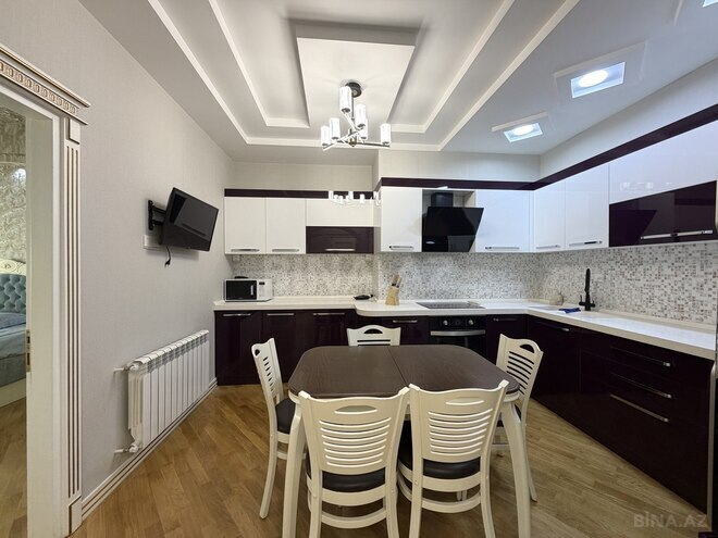 İcarəyə verilir 3 otaqlı yeni tikili 120 m², Ağ şəhər q., photo 5 from 18