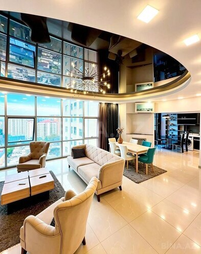 İcarəyə verilir 2 otaqlı yeni tikili 110 m², Nizami m., photo 1 from 19