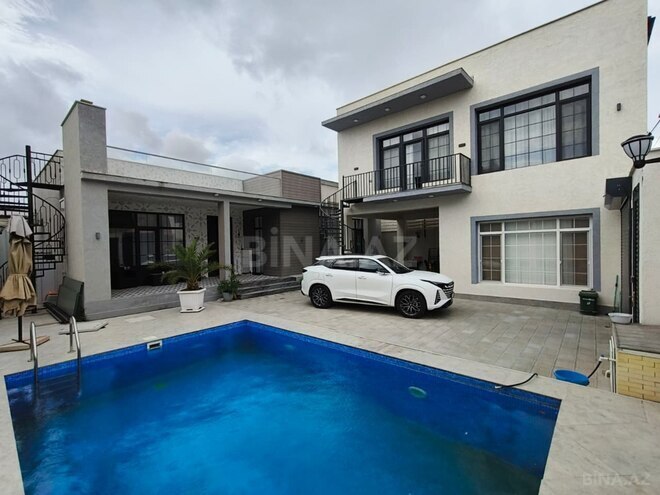 İcarəyə verilir 3 otaqlı həyət evi/bağ evi 150 m², Mərdəkan q., photo 1 from 19