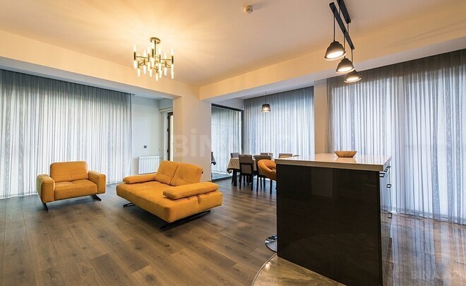 İcarəyə verilir 3 otaqlı yeni tikili 130 m², Şah İsmayıl Xətai m., photo 3 from 13