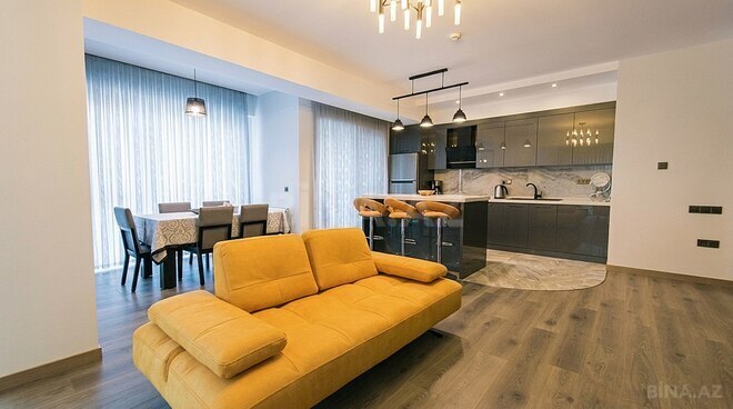 İcarəyə verilir 3 otaqlı yeni tikili 130 m², Şah İsmayıl Xətai m., photo 1 from 13