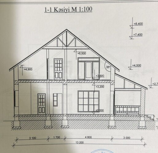 Satılır 6 otaqlı həyət evi/bağ evi 250 m², Türkan q., photo 9 from 13