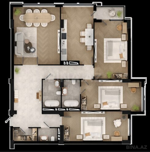 Satılır 4 otaqlı yeni tikili 173 m², Koroğlu m., photo 20 from 24