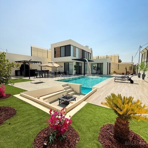İcarəyə verilir 5 otaqlı həyət evi/bağ evi 400 m², Bilgəh q., photo 1 from 14