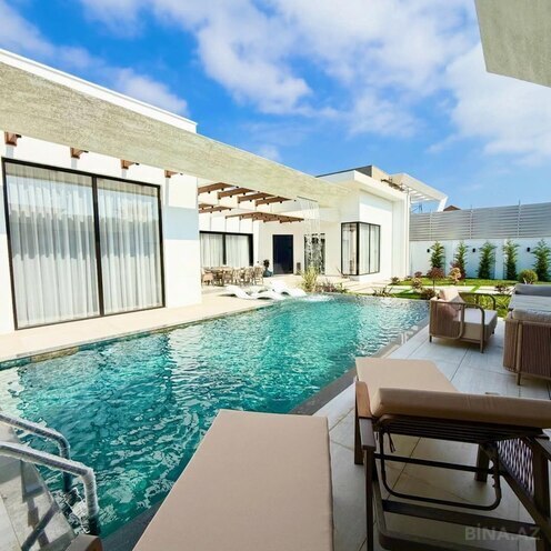 İcarəyə verilir 5 otaqlı həyət evi/bağ evi 300 m², Bilgəh q., photo 1 from 12