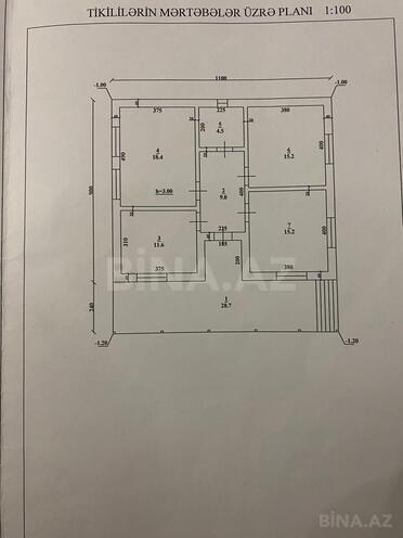 Satılır 3 otaqlı həyət evi/bağ evi 95 m², Məmmədli q., photo 15 from 16