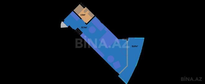Satılır 1 otaqlı yeni tikili 55.2 m², Nardaran q., photo 7 from 8