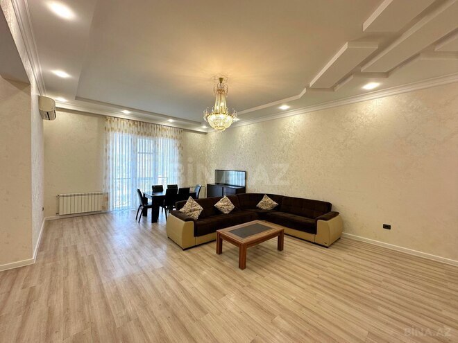 İcarəyə verilir 3 otaqlı yeni tikili 140 m², Nizami m., photo 1 from 16