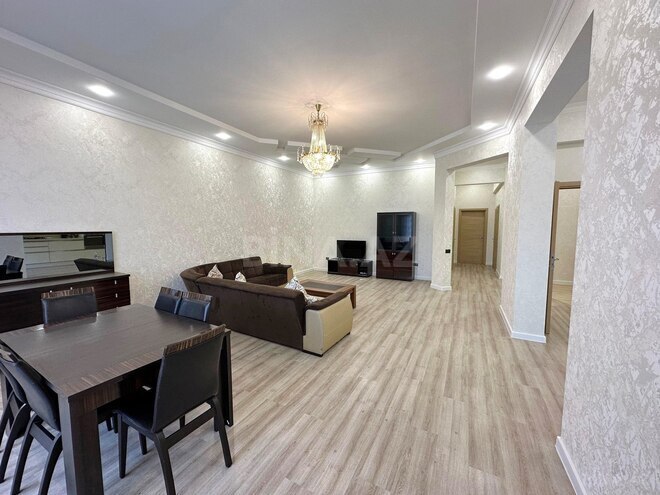 İcarəyə verilir 3 otaqlı yeni tikili 140 m², Nizami m., photo 4 from 16