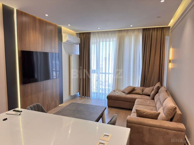 İcarəyə verilir 3 otaqlı yeni tikili 90 m², Bakmil m., photo 15 from 18