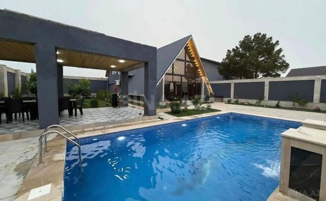 İcarəyə verilir 3 otaqlı həyət evi/bağ evi 220 m², Novxanı q., photo 1 from 9