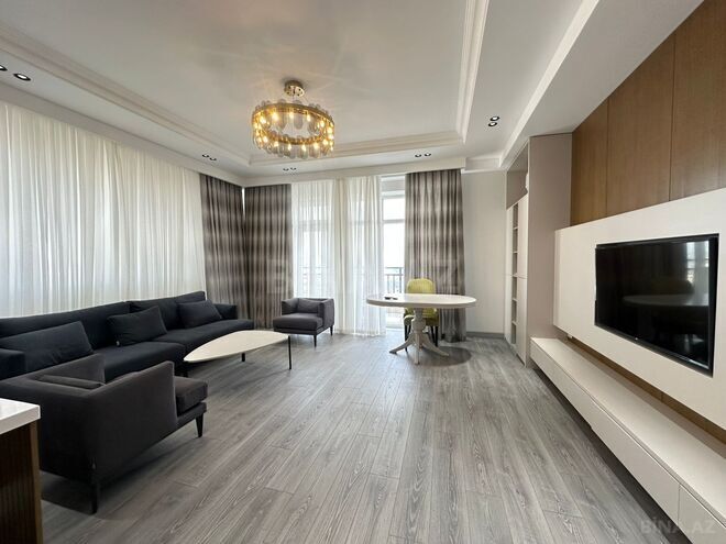 İcarəyə verilir 2 otaqlı yeni tikili 120 m², Ağ şəhər q., photo 1 from 13
