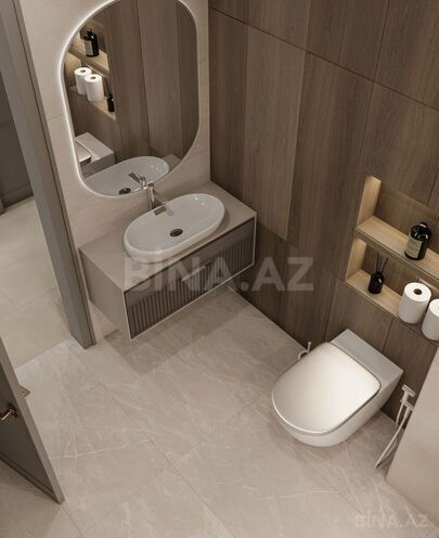 İcarəyə verilir 2 otaqlı yeni tikili 86 m², 28 May m., photo 12 from 16