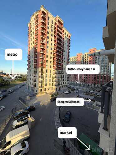 İcarəyə verilir 2 otaqlı yeni tikili 65 m², Dərnəgül m., photo 19 from 20
