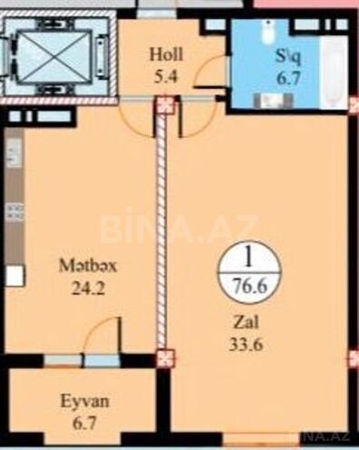 Продаётся 2-комн. новостройка 76.6 м², м. 8 ноября, photo 6 from 22