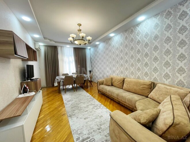 İcarəyə verilir 3 otaqlı yeni tikili 90 m², İnşaatçılar m., photo 1 from 20