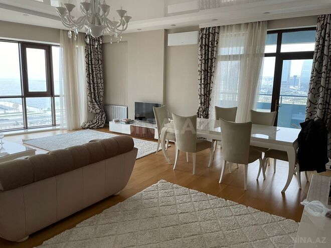 İcarəyə verilir 3 otaqlı yeni tikili 180 m², Şah İsmayıl Xətai m., photo 1 from 17