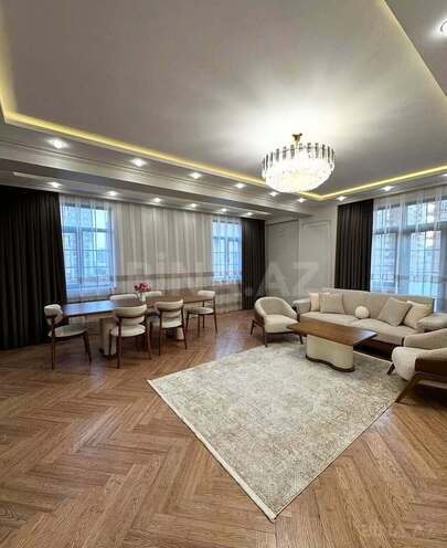 İcarəyə verilir 3 otaqlı yeni tikili 135 m², Nəsimi r., photo 1 from 13