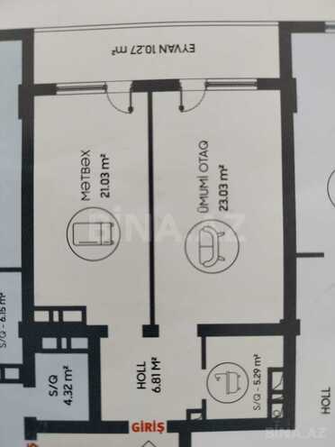 Satılır 1 otaqlı yeni tikili 67 m², Badamdar q., photo 10 from 13