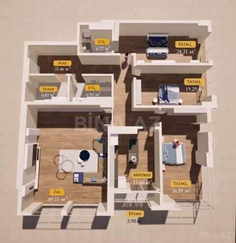Satılır 4 otaqlı yeni tikili 232 m², 28 May m., photo 9 from 14