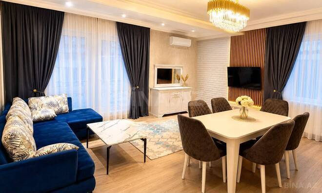 Сдаётся 3-комн. новостройка 105 м², м. Иншаатчылар, photo 1 from 20