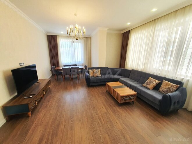 İcarəyə verilir 3 otaqlı yeni tikili 120 m², Nizami m., photo 7 from 22