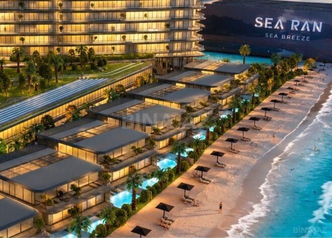Satılır 1 otaqlı yeni tikili 50 m², Sea Breeze q., photo 1 from 8