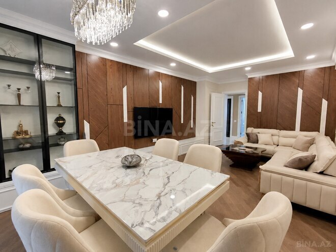 İcarəyə verilir 3 otaqlı yeni tikili 140 m², Şah İsmayıl Xətai m., photo 1 from 17