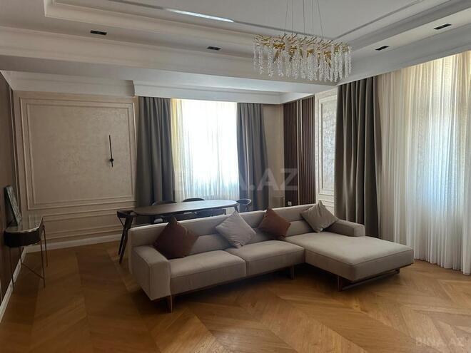 İcarəyə verilir 3 otaqlı yeni tikili 140 m², Nizami m., photo 4 from 13