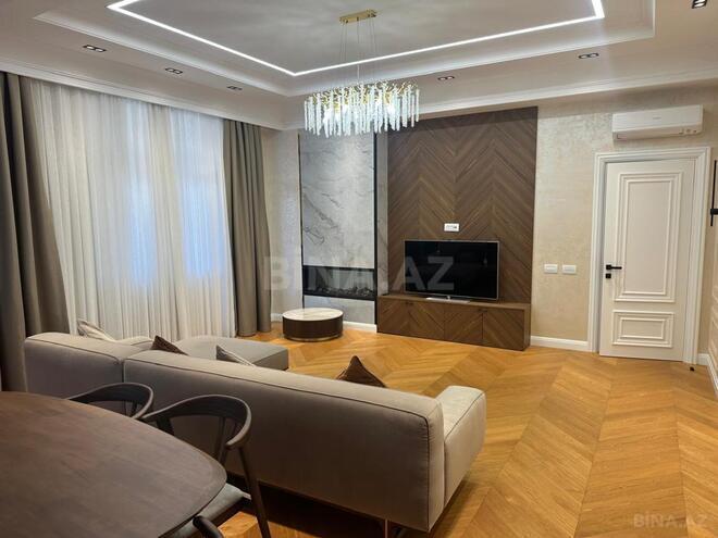 İcarəyə verilir 3 otaqlı yeni tikili 140 m², Nizami m., photo 3 from 13