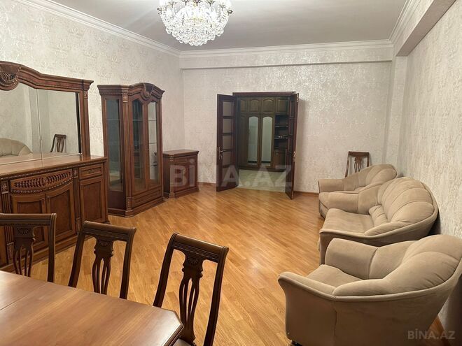 İcarəyə verilir 3 otaqlı yeni tikili 145 m², Elmlər Akademiyası m., photo 3 from 13