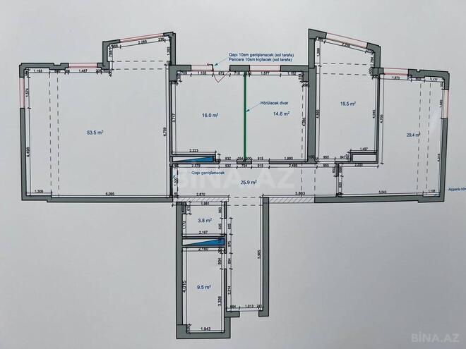 Satılır 4 otaqlı yeni tikili 177 m², Elmlər Akademiyası m., photo 6 from 7