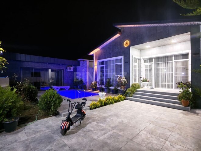 İcarəyə verilir 4 otaqlı həyət evi/bağ evi 120 m², Xəzər r., photo 1 from 24