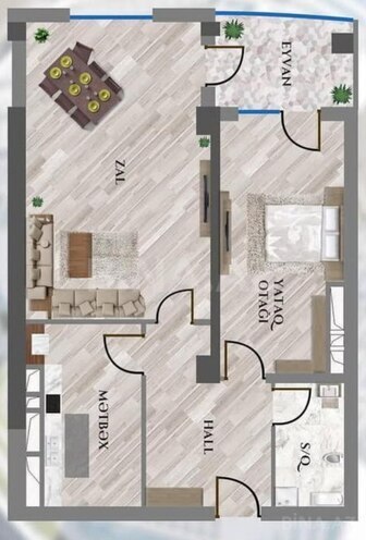Продаётся 2-комн. новостройка 78 м², Хатаинский р., photo 3 from 6
