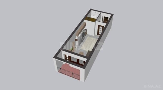 Satılır 1 otaqlı yeni tikili 41 m², 28 May m., photo 3 from 11