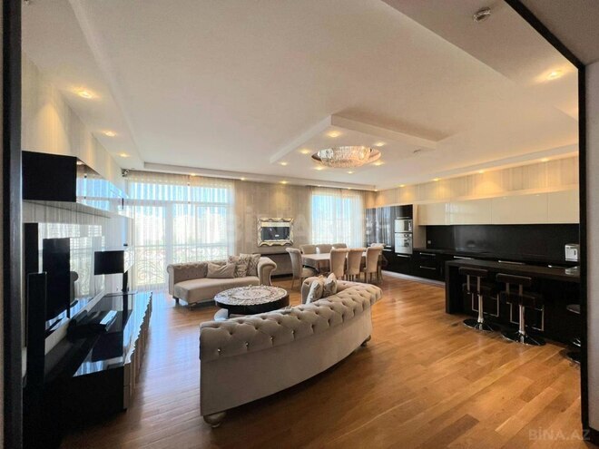 İcarəyə verilir 3 otaqlı yeni tikili 140 m², Nərimanov r., photo 12 from 19