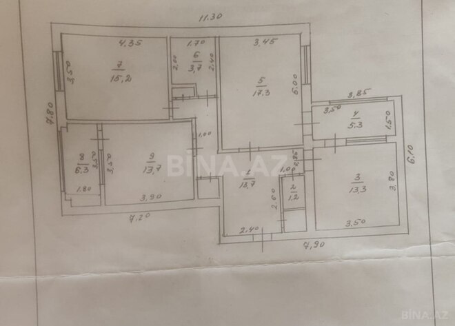 Продаётся 3-комн. вторичка 90 м², м. Шах Исмаил Хатаи, photo 10 from 18