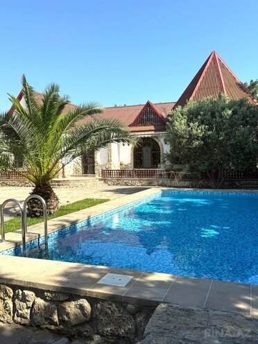 İcarəyə verilir 4 otaqlı həyət evi/bağ evi 110 m², Mərdəkan q., photo 1 from 32