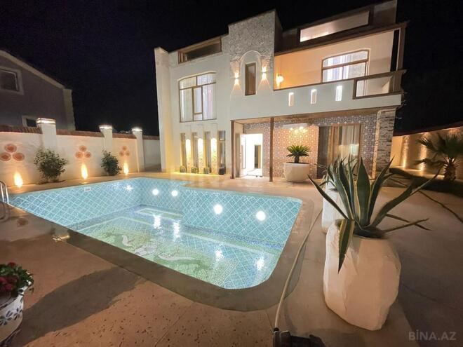 Satılır 7 otaqlı həyət evi/bağ evi 370 m², Novxanı q., photo 1 from 29