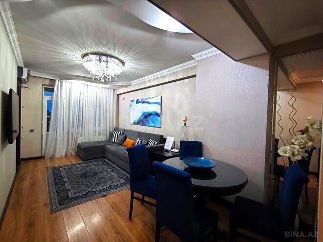 İcarəyə verilir 3 otaqlı yeni tikili 90 m², Nəriman Nərimanov m., photo 3 from 24
