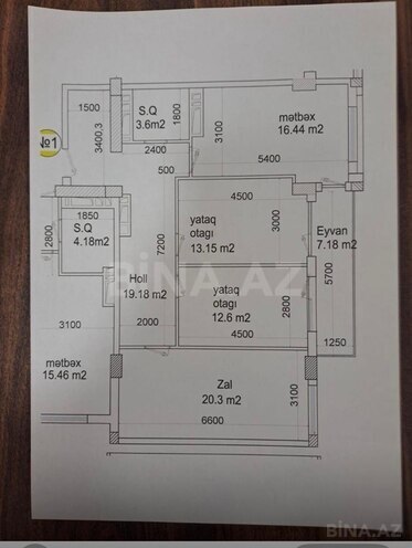 Satılır 3 otaqlı yeni tikili 109 m², 28 May m., photo 7 from 14