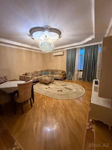İcarəyə verilir 3 otaqlı yeni tikili 114 m², Xalqlar Dostluğu m., photo 1 from 9