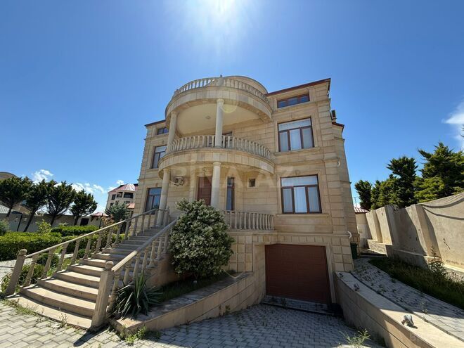 Satılır 6 otaqlı həyət evi/bağ evi 450 m², Novxanı q., photo 1 from 9