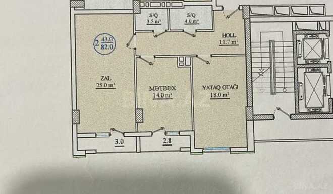 Satılır 2 otaqlı yeni tikili 85 m², Nəriman Nərimanov m., photo 9 from 25